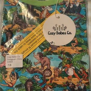 BAMBOO Kids Jungle Print Pajama Set